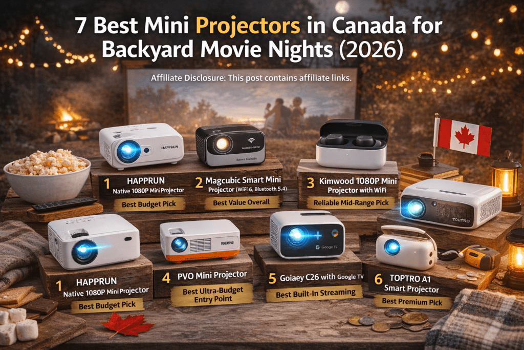 Best mini projectors in Canada 2026
